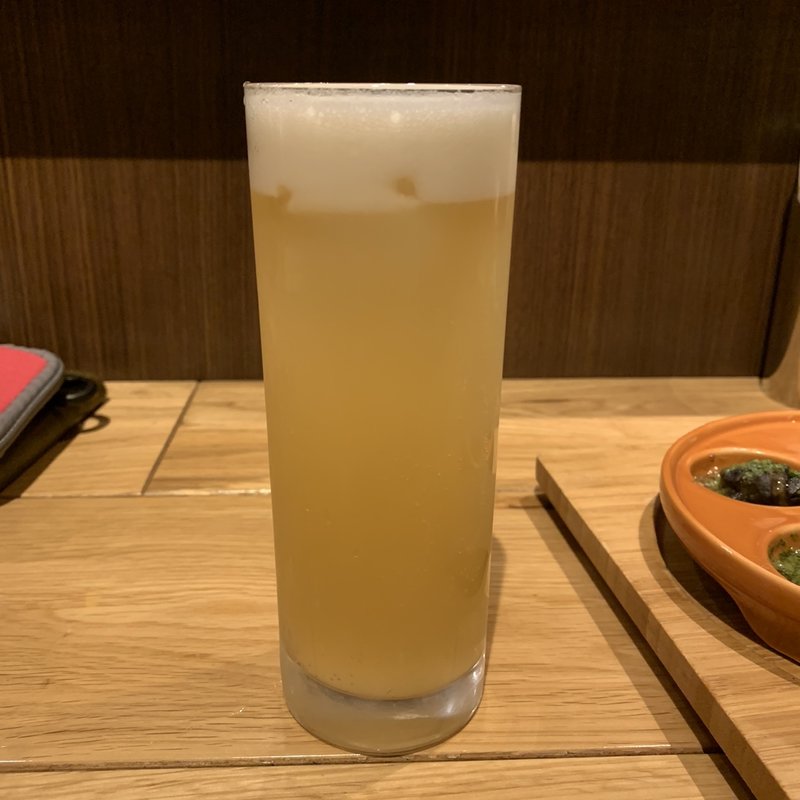 ビターグレープフルーツビール(ワインのアテとスペアリブ　Rib’s)