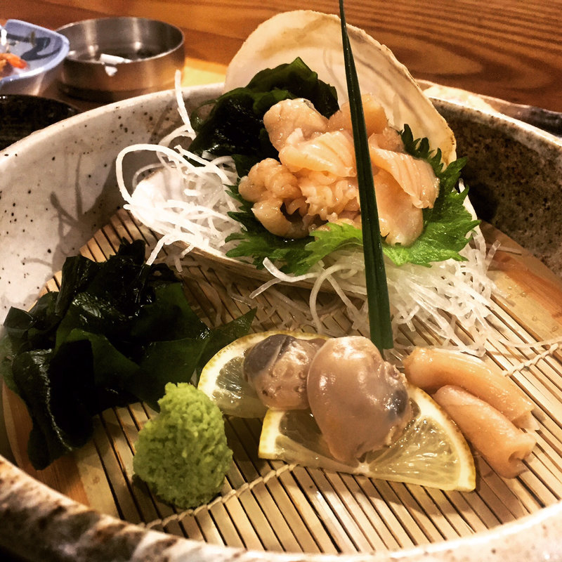 みる貝刺し(月人)