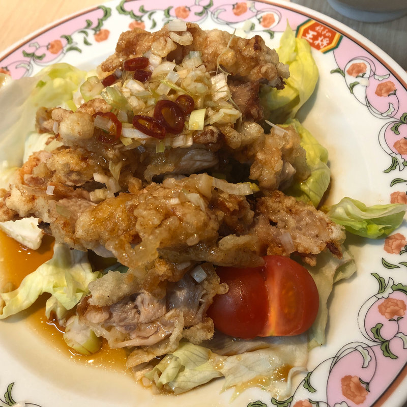 油淋鶏(餃子の王将 博多駅前店)