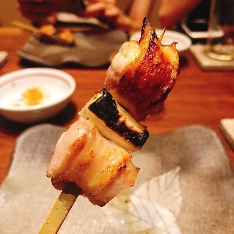 ねぎ間(十二社通り 地鶏焼とりや)