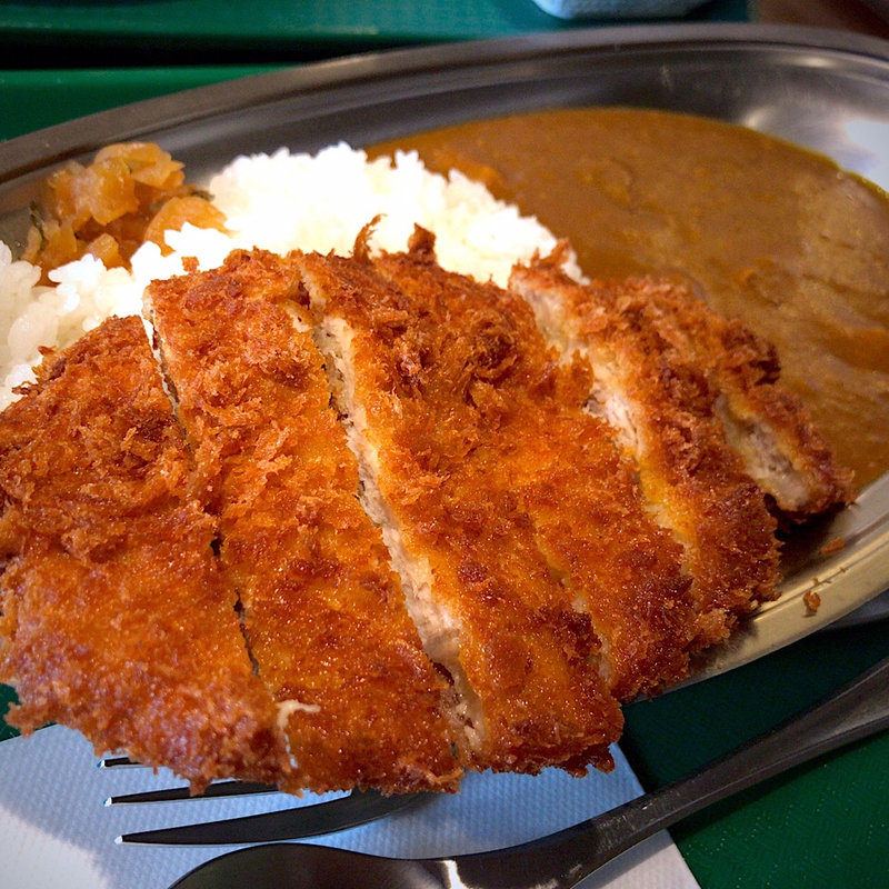 トンカツカレー(ラッキーピエロ 十字街銀座店)