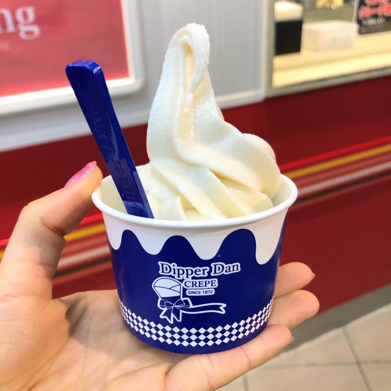 牛乳ソフト(ディッパーダン渋谷BEAM 店)
