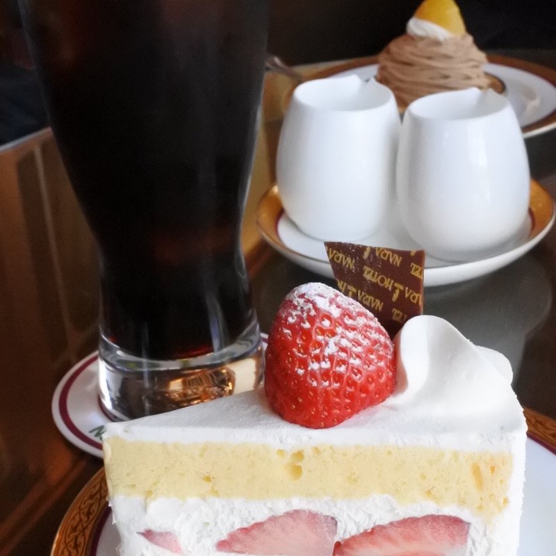 ケーキセット(奈良ホテル ティーラウンジ )