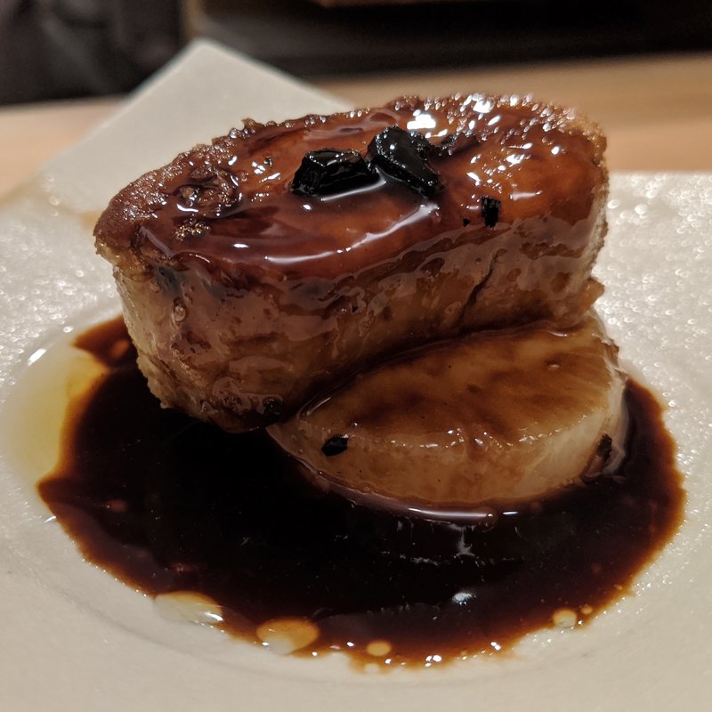 フォアグラステーキ(夜鮨)