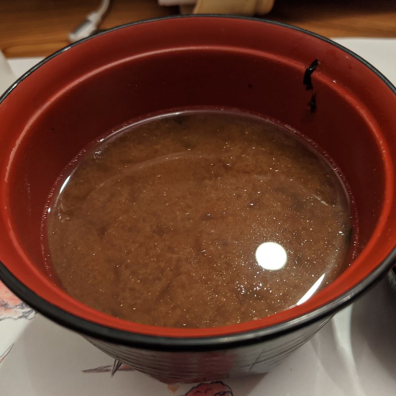 しじみ汁(夜鮨)