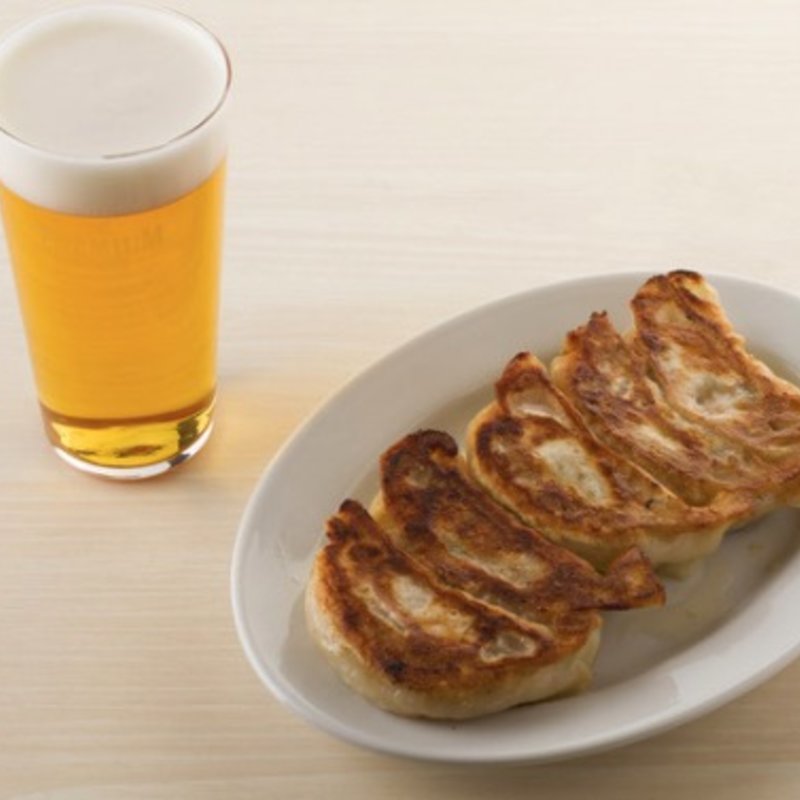 晩酌Aセット(立吉餃子 青山店)