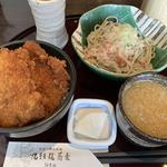 お蕎麦と小丼のセットランチ(九頭龍蕎麦 )