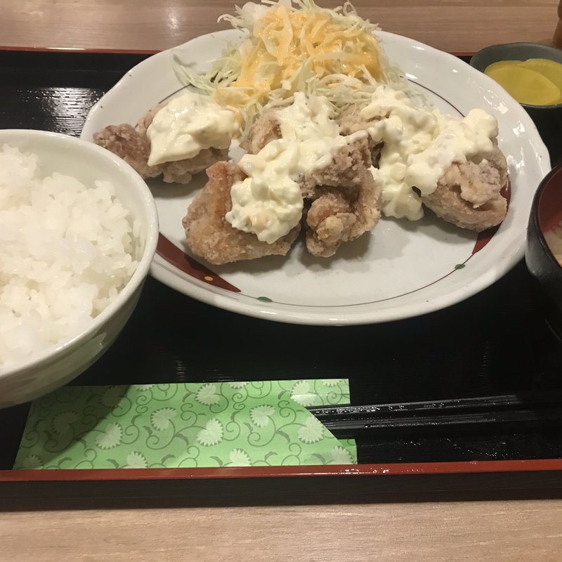 タルタル唐揚定食(鳥良商店 有楽町日比谷店)