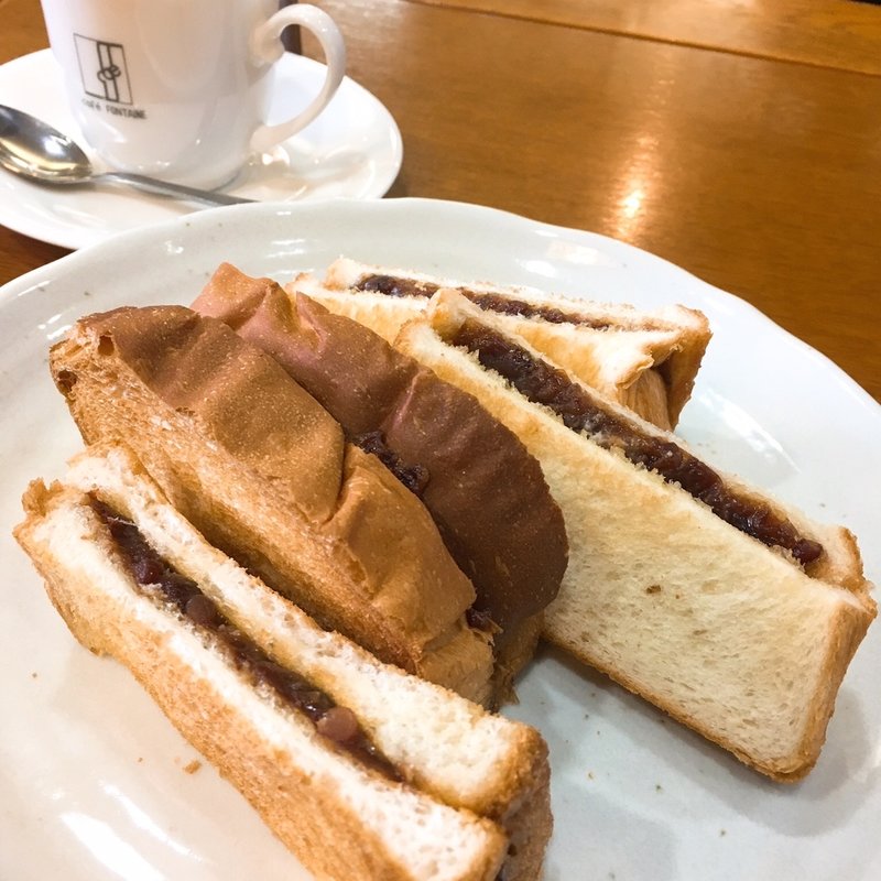 小倉トーストセット(いづみ )