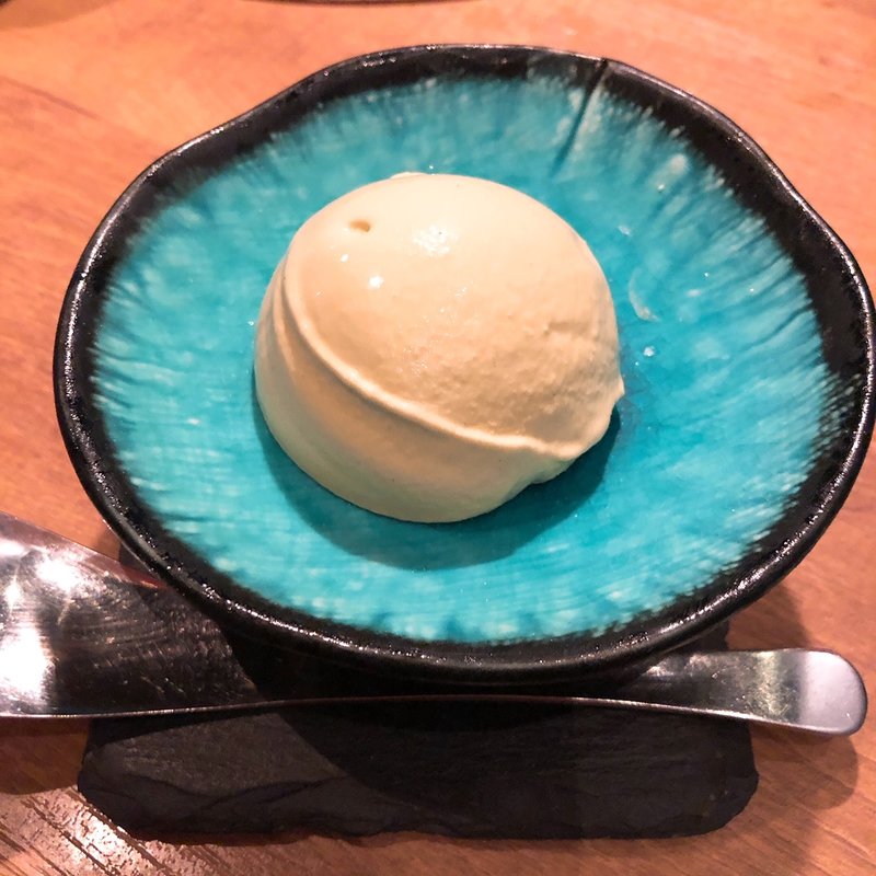 ピスタチオアイス(炭火焼肉なかはら )