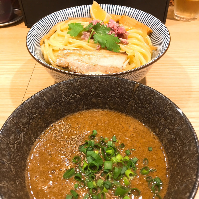 ラムつけめん(自家製麺 MENSHO TOKYO)