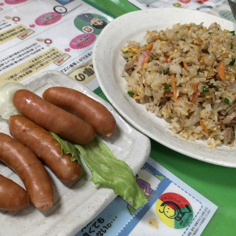 辛いソーセージ(中華居酒屋 平家)