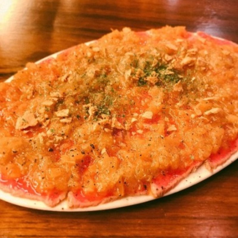 沖縄牛の炙りカルパッチョ(渋谷 てやん亭゛)