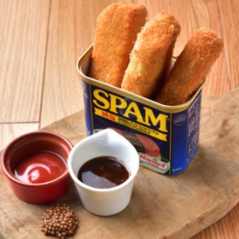 スパムとブルーチーズのジューシーハムカツ(渋谷 てやん亭゛)