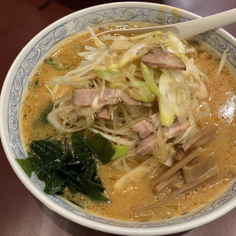 ねぎラーメン(中華麺工房 男爵)