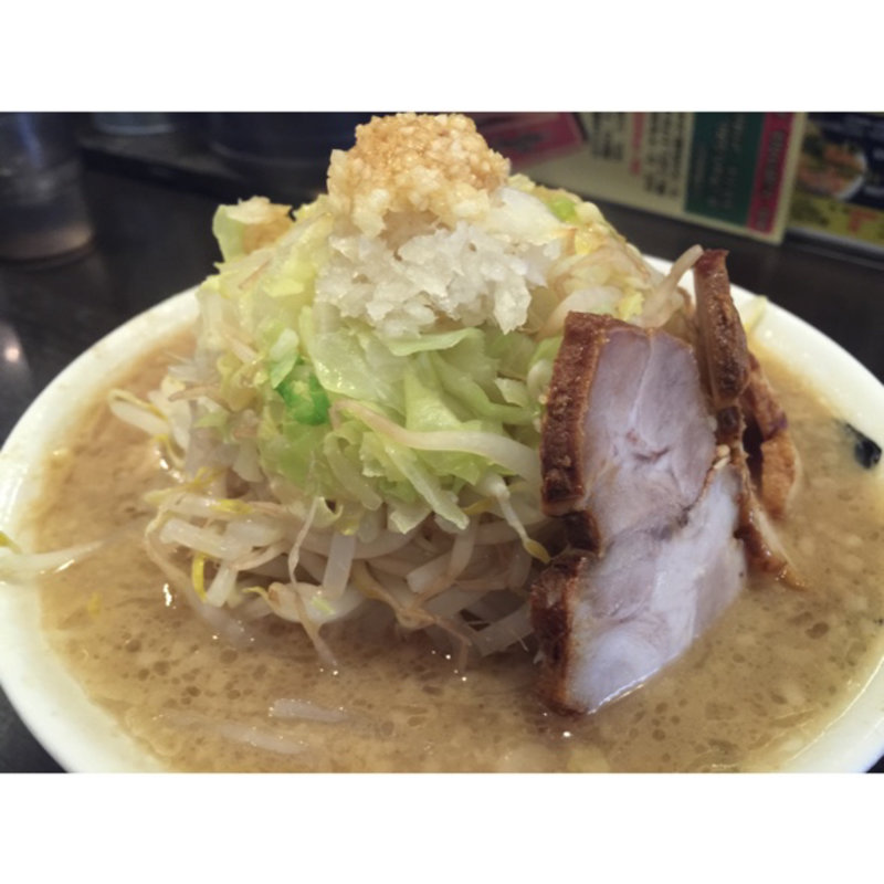 豚玉みちるめん　小　（野菜増し増し０）(みちる屋　 )