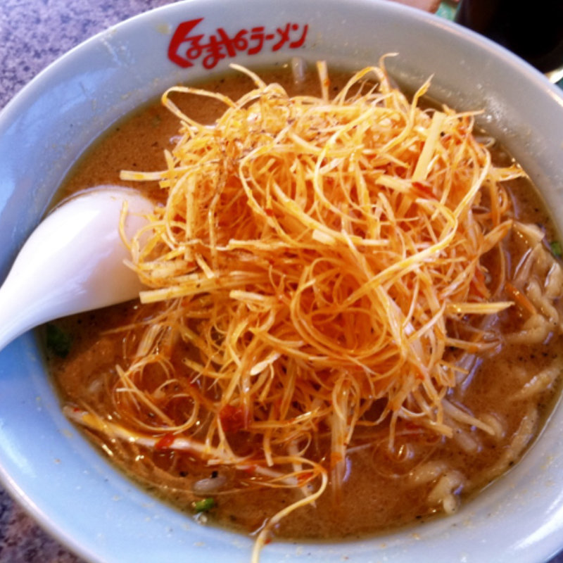 ネギ味噌ラーメン(くるまやラーメン 神栖店 )
