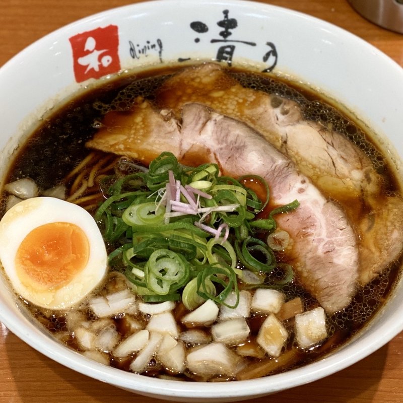 丸鶏ブラック(こってり和歌山らーめん 清乃)