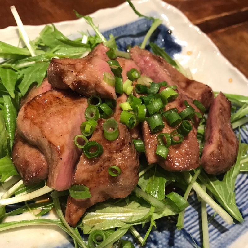 牛タンたたき(牛たん炭火焼 吉次 心斎橋店)