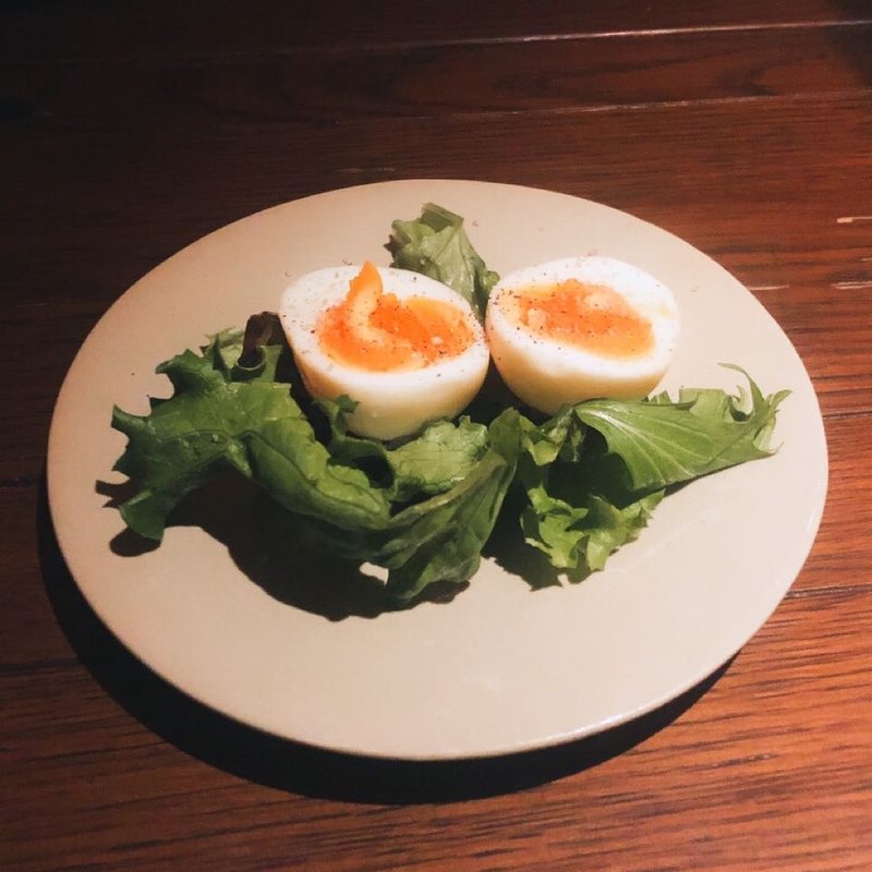 燻製半熟玉子(nakameguro 燻製 apartment)