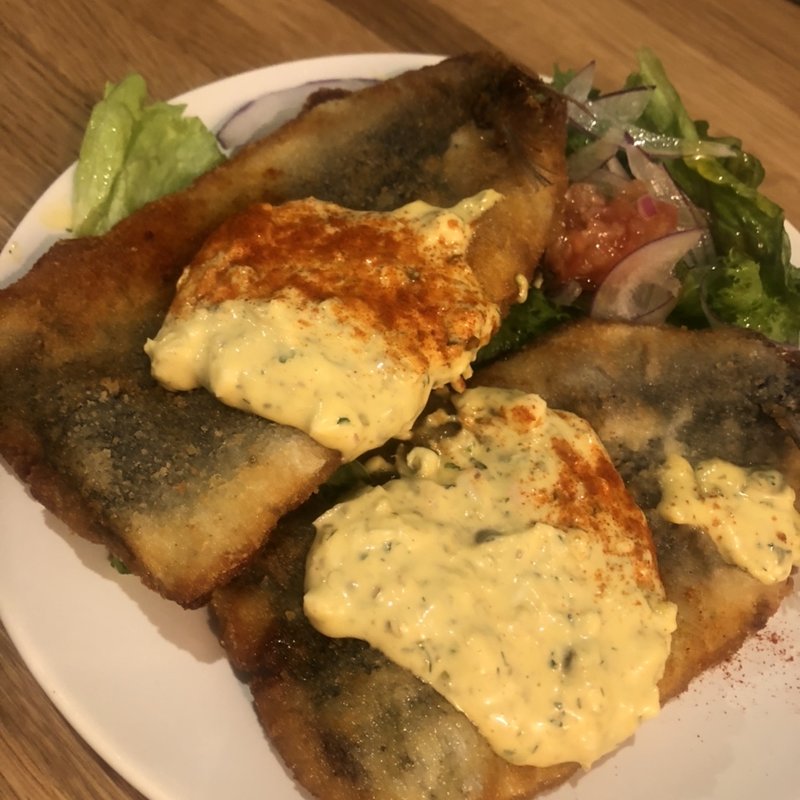 大羽イワシのフリート　自家製タルタル(Sarten（サルテン）)