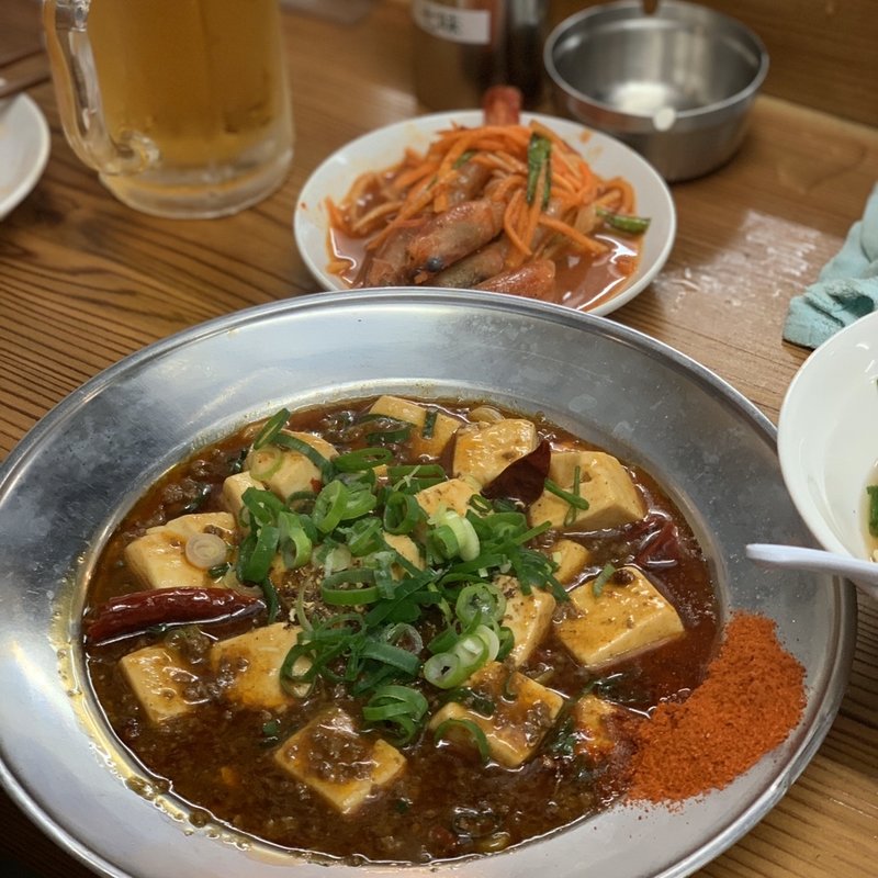 激辛麻婆豆腐(出汁のオアシス)