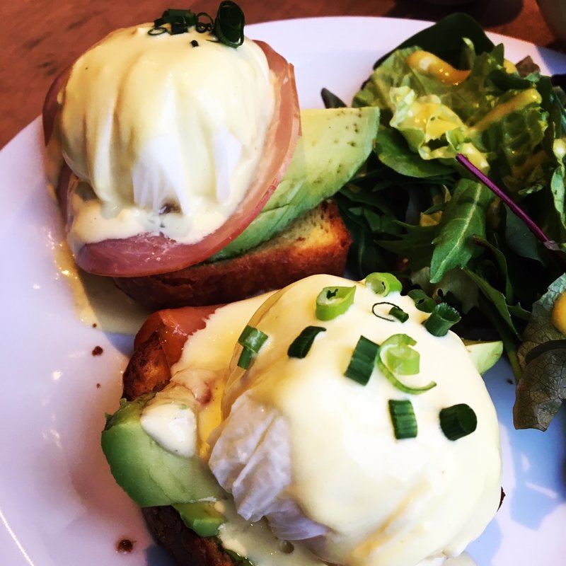 スモークサーモンブレックファスト(Le Pain Quotidien ル・パン・コティディアン 芝公園店)
