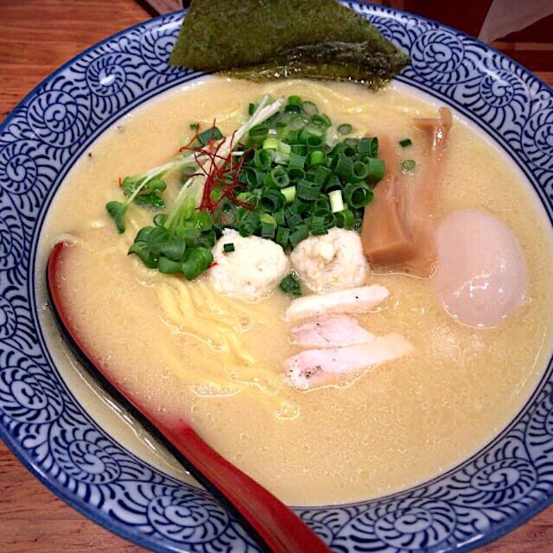 半熟煮玉子 濃厚鶏塩(赤坂麺処 友)