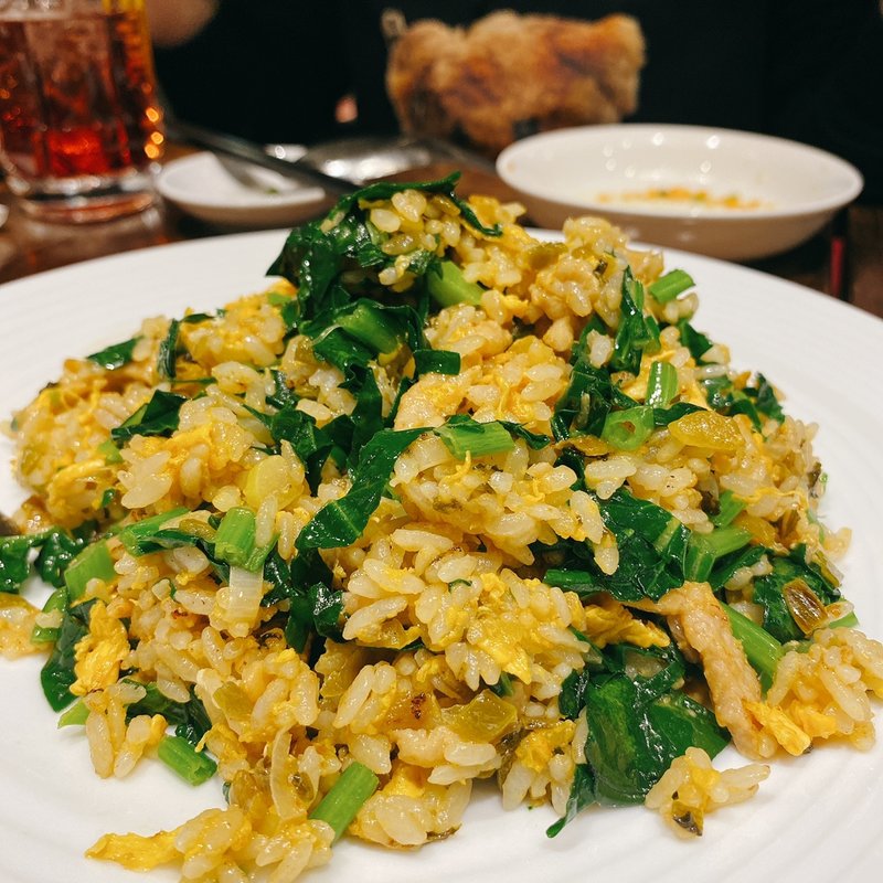 高菜チャーハン(台湾点心屋台 巧匠 (チャオジャン))