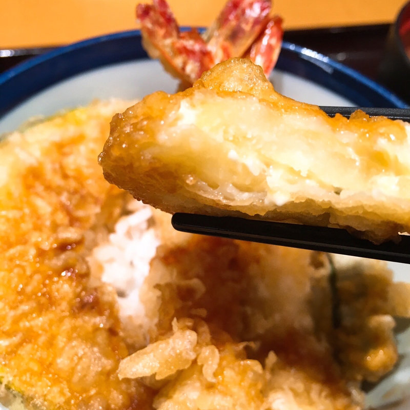 コンポタポテト天(天丼てんや 永山店 )