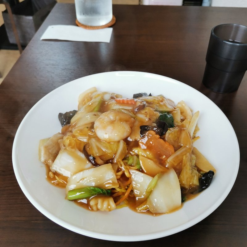 あんかけ焼きそば(やきそば中華 龍)