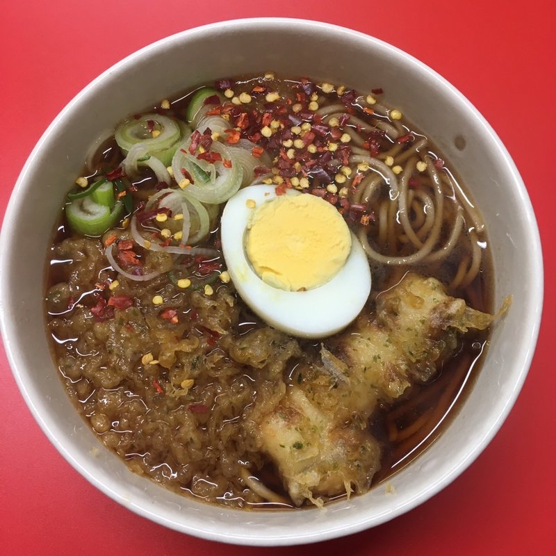 朝そば(鶏だし そば うどん 三丁目 立)