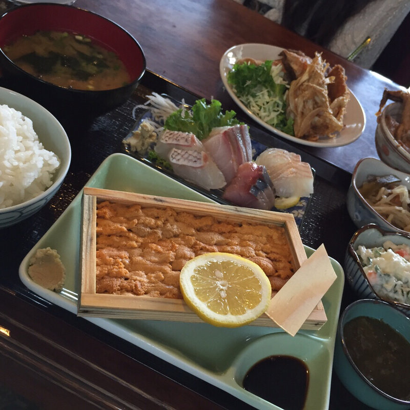 ウニ定食(白菊 )