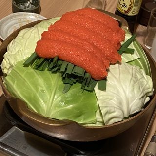 かねふく明太もつ鍋1人前(ふく竹 本店 （なべどころふくたけ）)