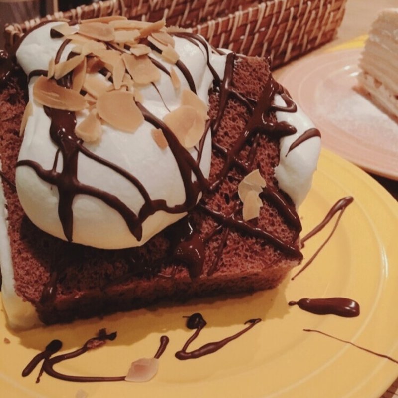 エンゼルフードケーキ　ショコラ(GOOD MORNING CAFE 品川シーズンテラス)