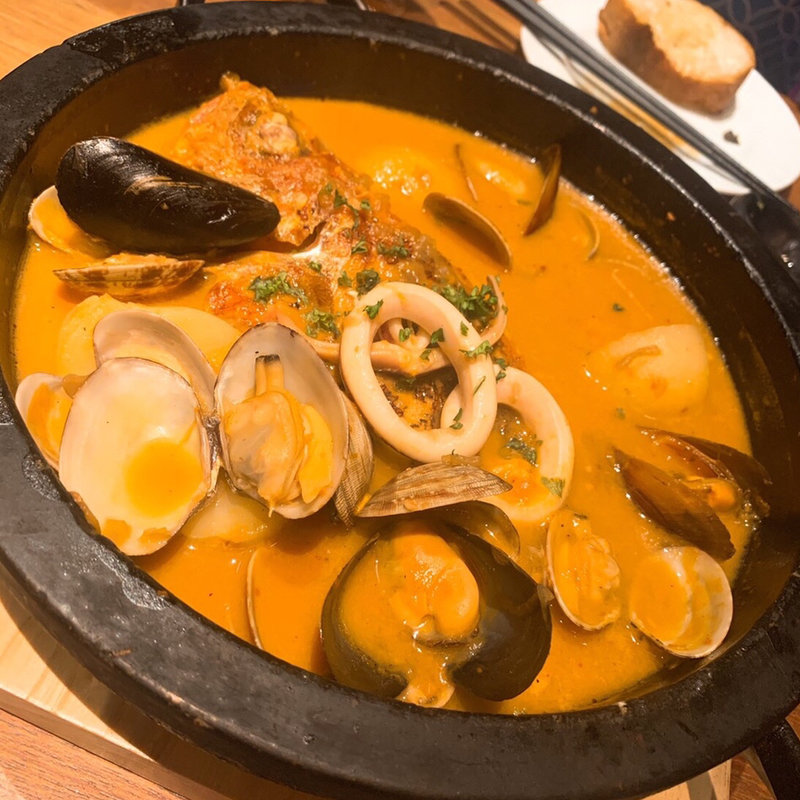 金目鯛のブイヤベース(TAVERNA UOKIN 京橋店)