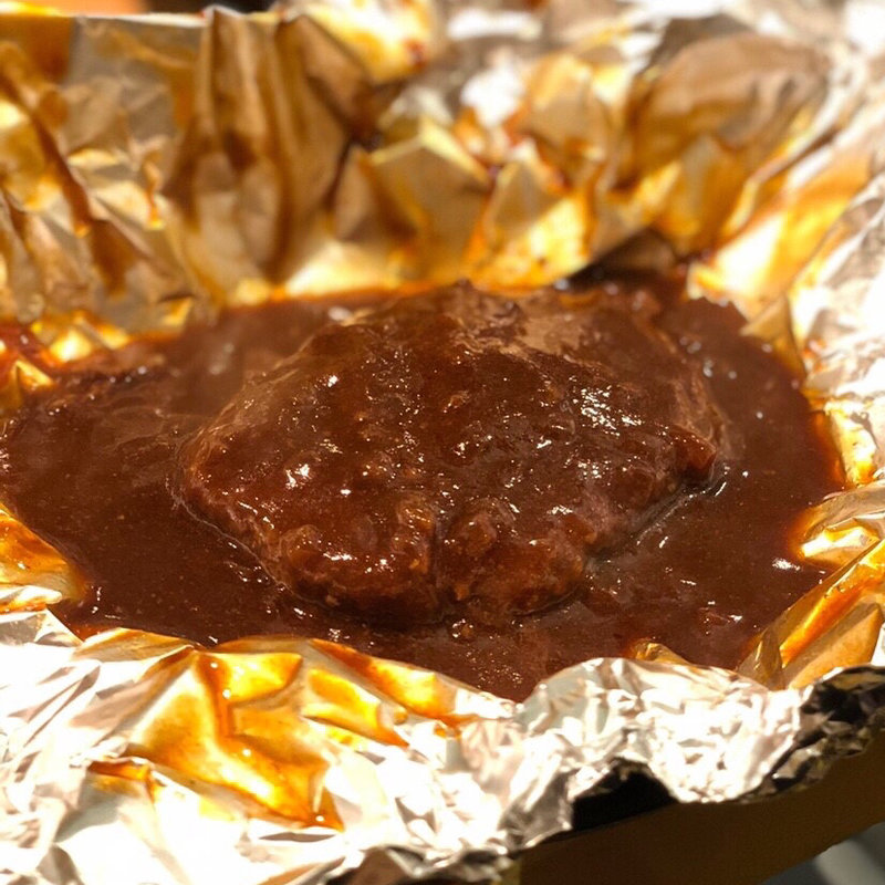 黒毛和牛ハンバーグ(焼肉問屋牛蔵)