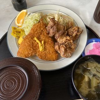 アジカラ定食(ぽぷら )