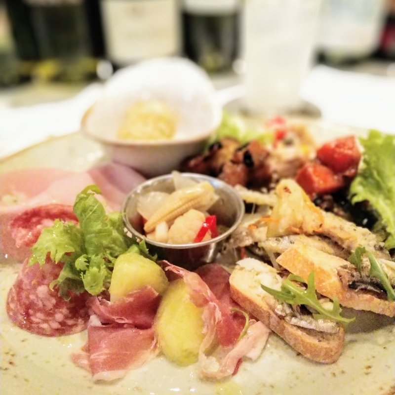 前菜盛り合わせ(Locanda MEAT&ITALY 日本橋)