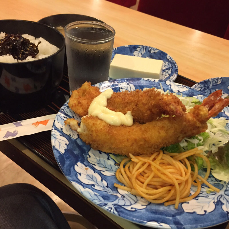 海老フライ定食(Ｋ （ケー）)