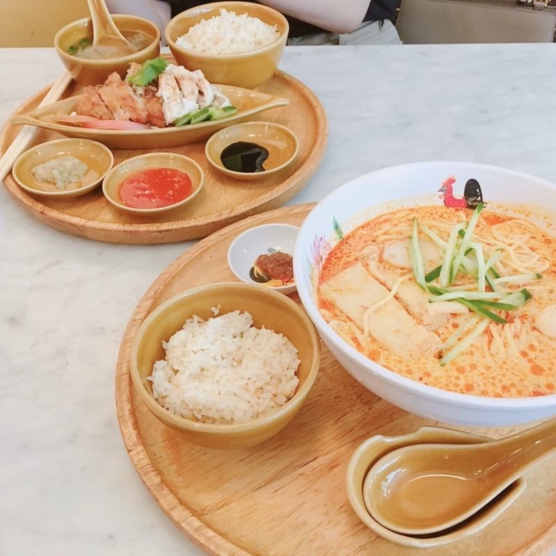 シンガポールラクサ(シンガポール海南鶏飯 水道橋本店)