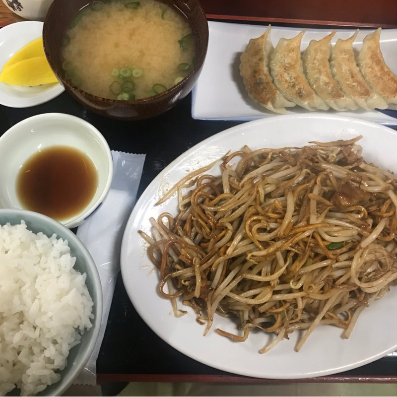 焼きそば定食(大望)