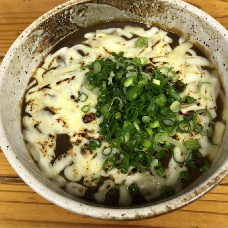 焦がしチーズカレーうどん(宮崎うどん ふくや )