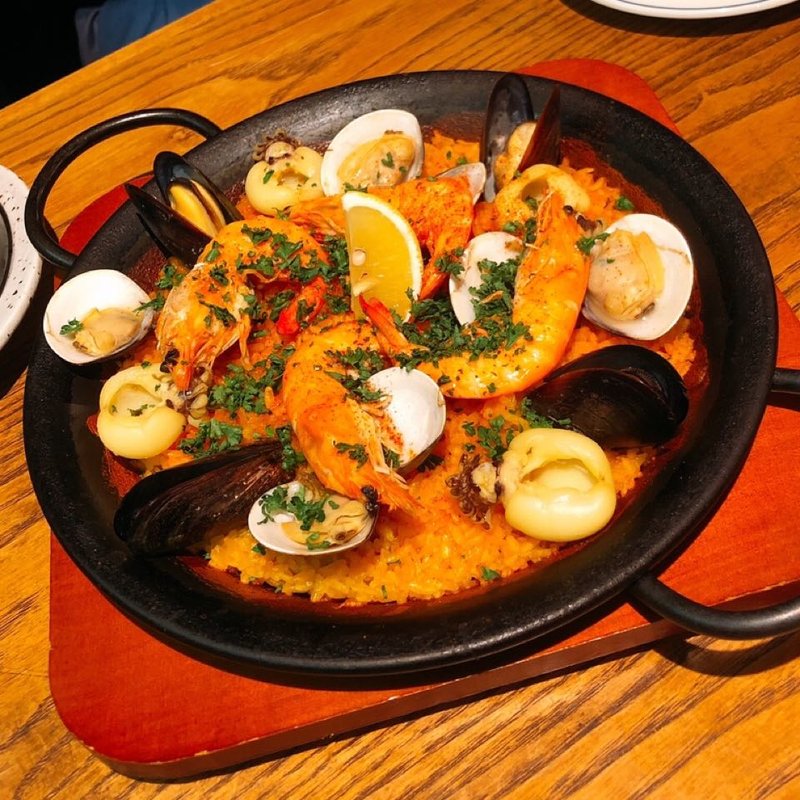 魚介のパエリア(Zion)