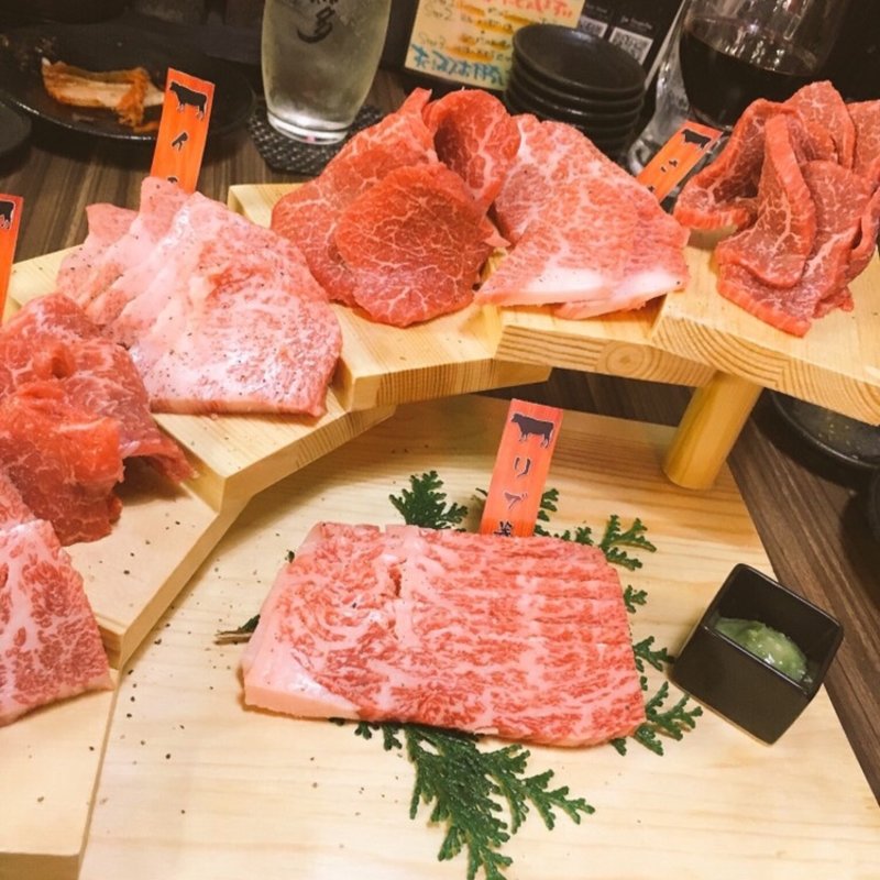 ゴージャスコース　焼肉7種盛り(焼肉 源)