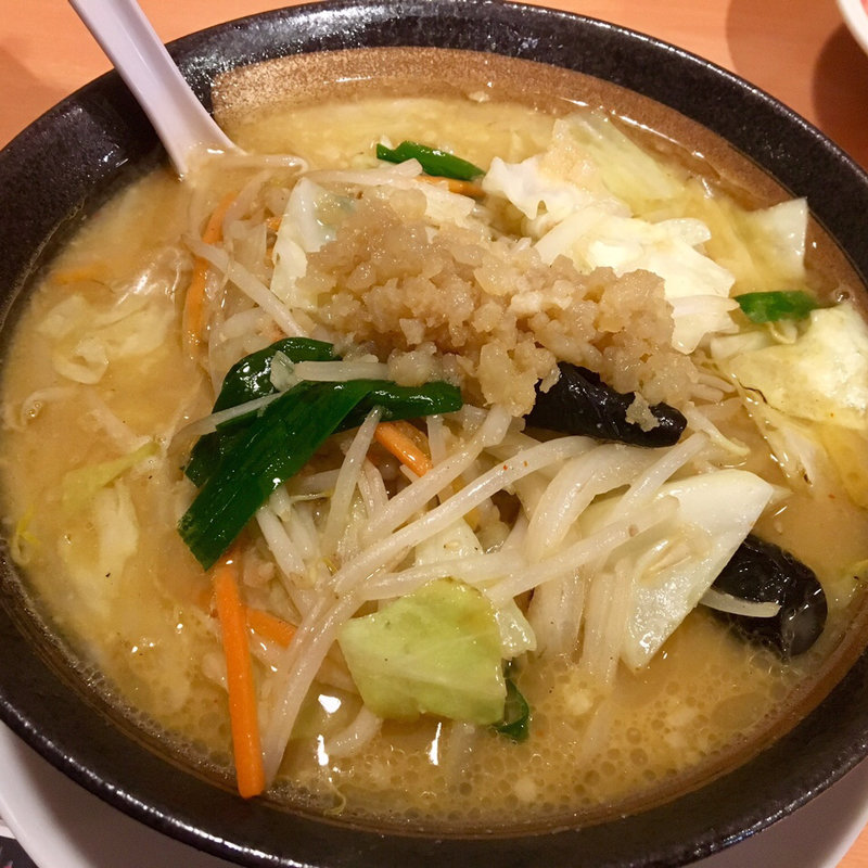 味噌野菜たんめん こってり(幸楽苑 荒巻店 （コウラクエン）)