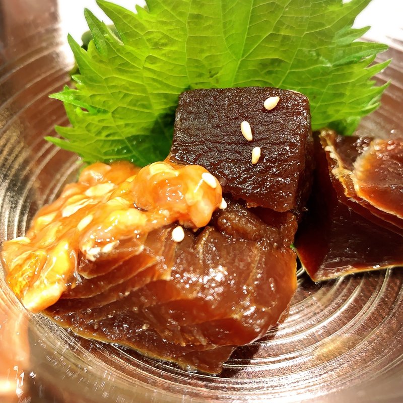 赤字の漬マグロ(大衆酒場 チャン栓チャン)