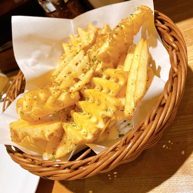 ワッフルフライドポテト(DevilCraft Hamamatsucho)