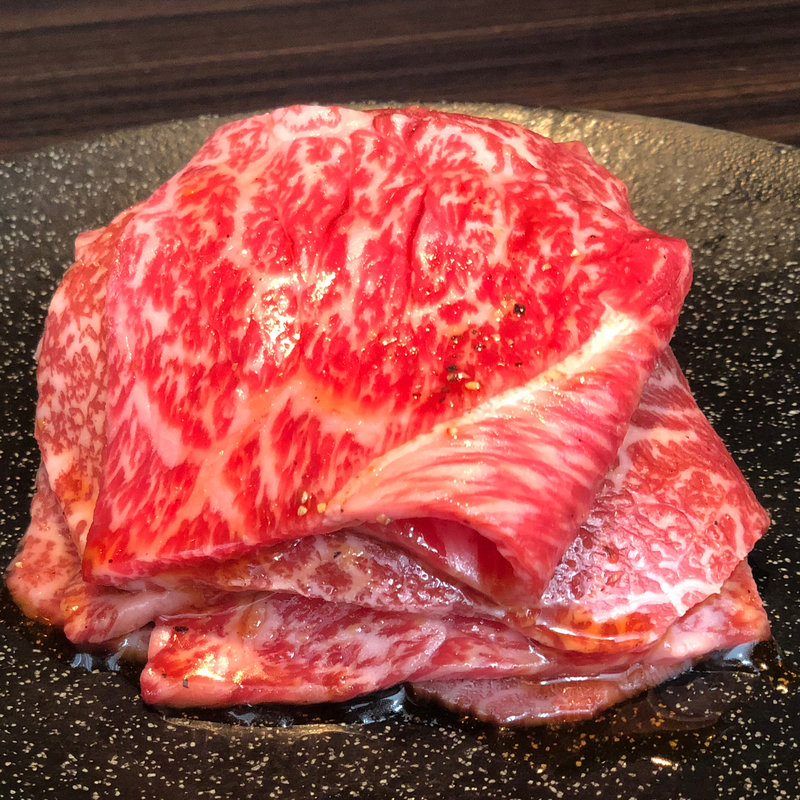 赤身肉の切り落とし(焼肉うしごろ　銀座並木通り店)