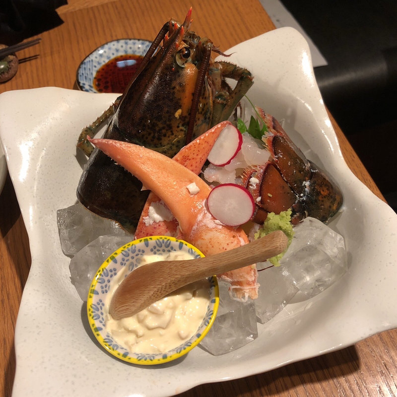 オマール海老の活々(和えに)